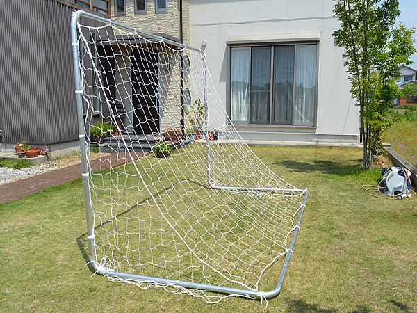 アルミ製、フットサルゴール12分割 3mx2m（2台） - ファンタジスタゴール